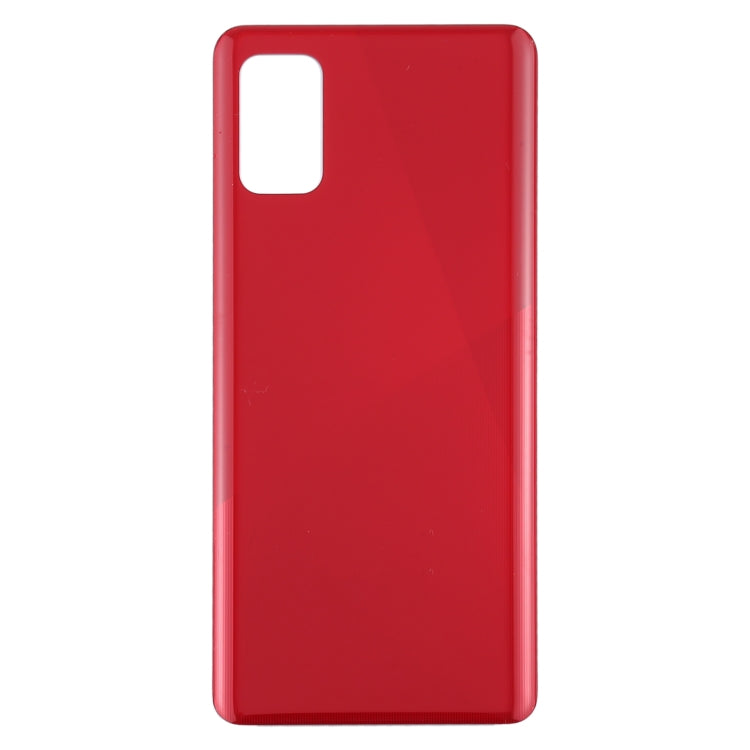 For Samsung Galaxy A41 Battery Back Cover (Red)