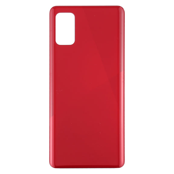 For Samsung Galaxy A41 Battery Back Cover (Red)