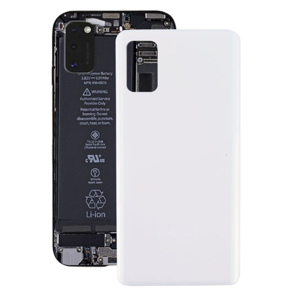For Samsung Galaxy A41 Battery Back Cover (White)