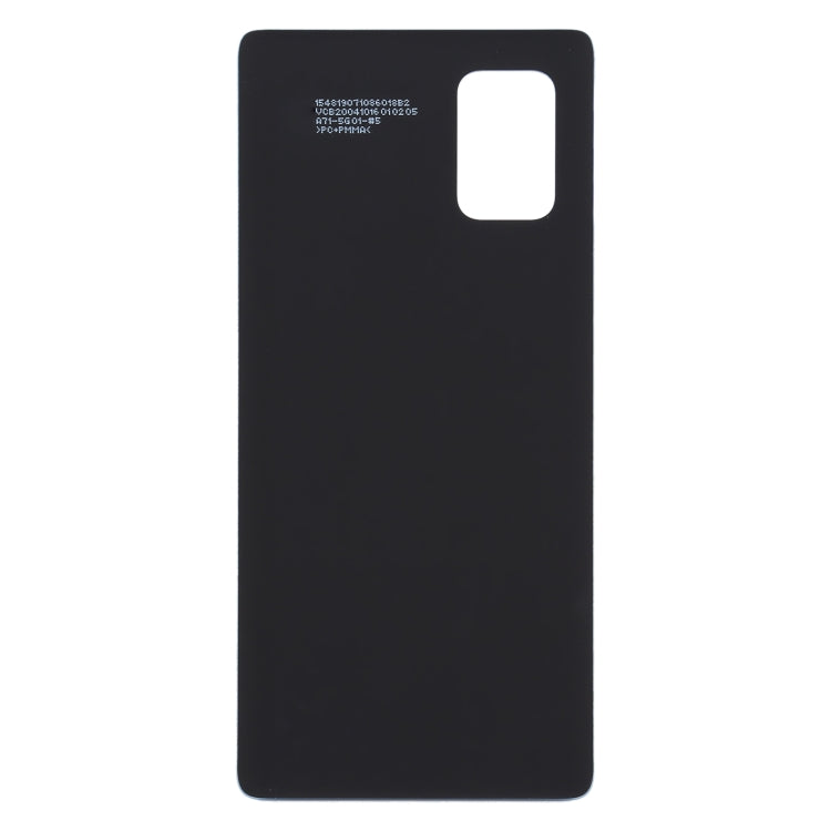 For Samsung Galaxy A71 5G SM-A716 Battery Back Cover (Black)