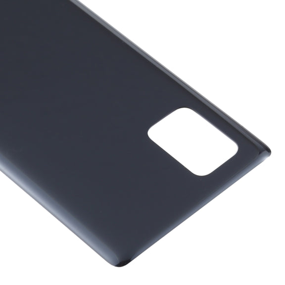 For Samsung Galaxy A71 5G SM-A716 Battery Back Cover (Black)