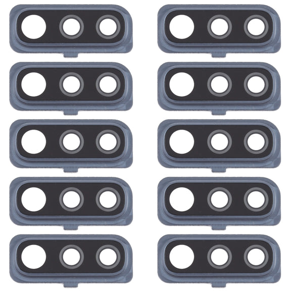 For Samsung Galaxy A70 10pcs Camera Lens Cover (Black)