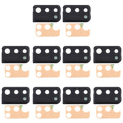For Samsung Galaxy A41 10pcs Camera Lens Cover (Black)