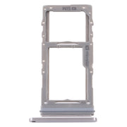 For Samsung Galaxy Note 10 Lite SM-N770 SIM Card Tray + Micro SD Card Tray (Silver)