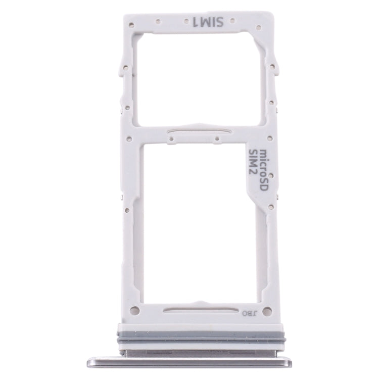 For Samsung Galaxy Note 10 Lite SM-N770 SIM Card Tray + SIM Card Tray / Micro SD Card Tray (Silver)