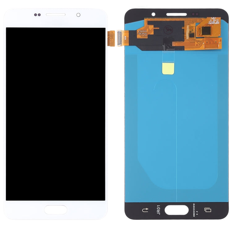 LCD Screen and Digitizer Full Assembly (OLED Material ) for Galaxy A7 (2016), A710F, A710F/DS, A710FD, A710M, A710M/DS, A710Y/DS, A7100(White)