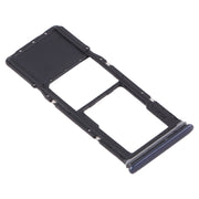 For Samsung Galaxy A9 (2018) SM-A920 SIM Card Tray + Micro SD Card Tray (Black)