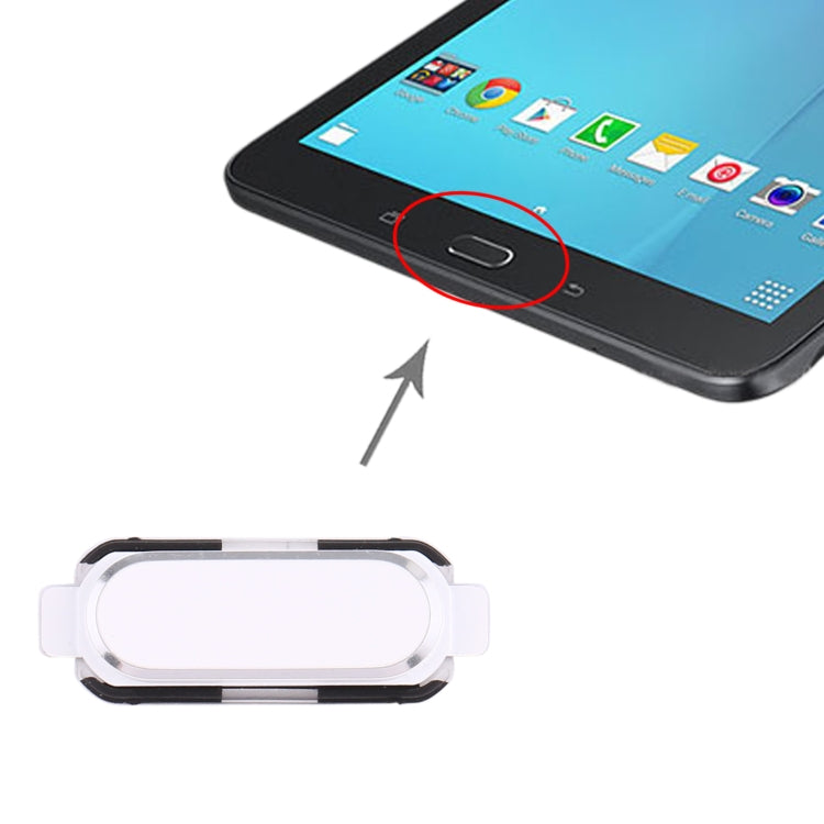 Home Key for Samsung Galaxy Tab E 9.6 SM-T560/T561/T567(White)