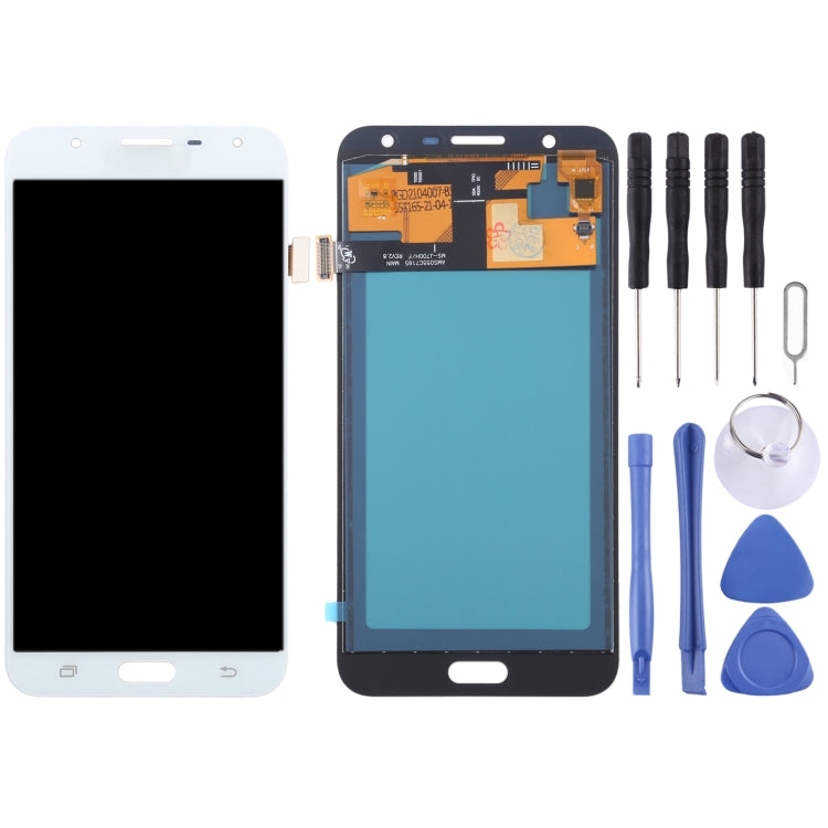 TFT Material LCD Screen and Digitizer Full Assembly for Galaxy J7 Neo / J701, J7 Nxt, J7 Core, J701F/DS, J701M(White)