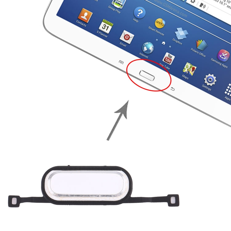 Home Key for Samsung Galaxy Tab 3 10.1 SM-P5200/P5210(White)
