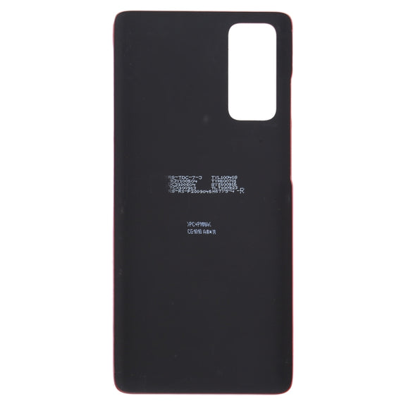 For Samsung Galaxy S20 FE Battery Back Cover (Red)