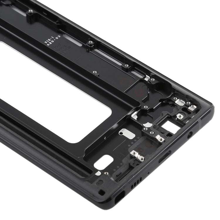 For Galaxy Note9 Front Housing LCD Frame Bezel (Black)