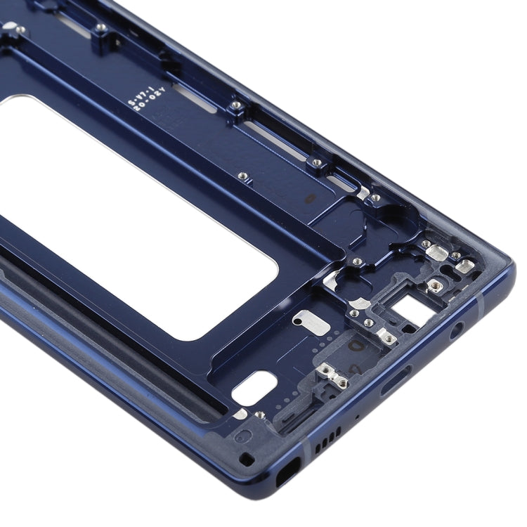 For Galaxy Note9 Front Housing LCD Frame Bezel (Blue)