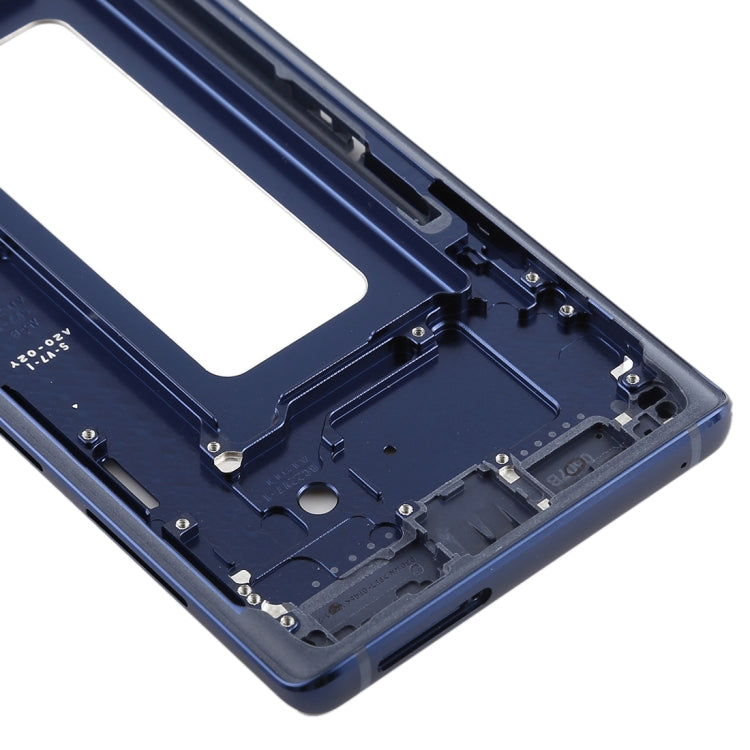 For Galaxy Note9 Front Housing LCD Frame Bezel (Blue)