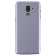 For Galaxy J8 (2018), J810F/DS, J810Y/DS, J810G/DS Back Cover with Side Keys & Camera Lens (Grey)