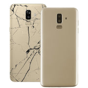 For Galaxy J8 (2018), J810F/DS, J810Y/DS, J810G/DS Back Cover with Side Keys & Camera Lens (Gold)