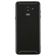 For Galaxy A6+ (2018) / A605 Back Cover with Side Keys & Camera Lens (Black)