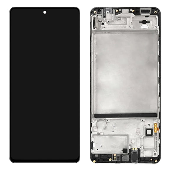 Original LCD Screen for Samsung Galaxy M51 SM-M515 Digitizer Full Assembly With Frame