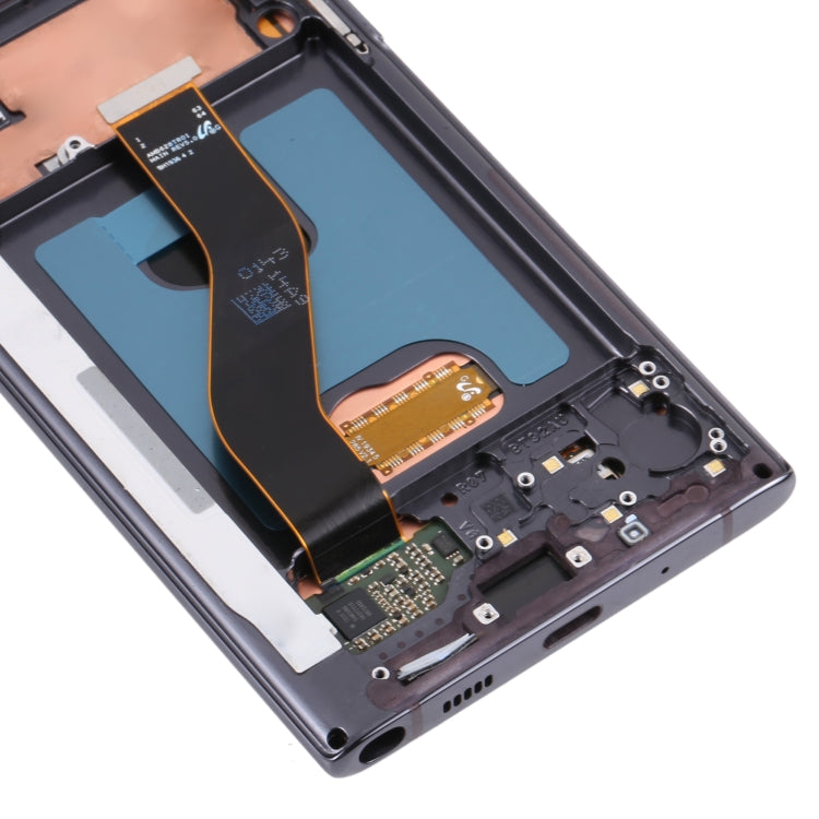Original LCD Screen for Samsung Galaxy Note10 4G/Note10 5G SM-N971/N970 Digitizer Full Assembly With Frame (Black)
