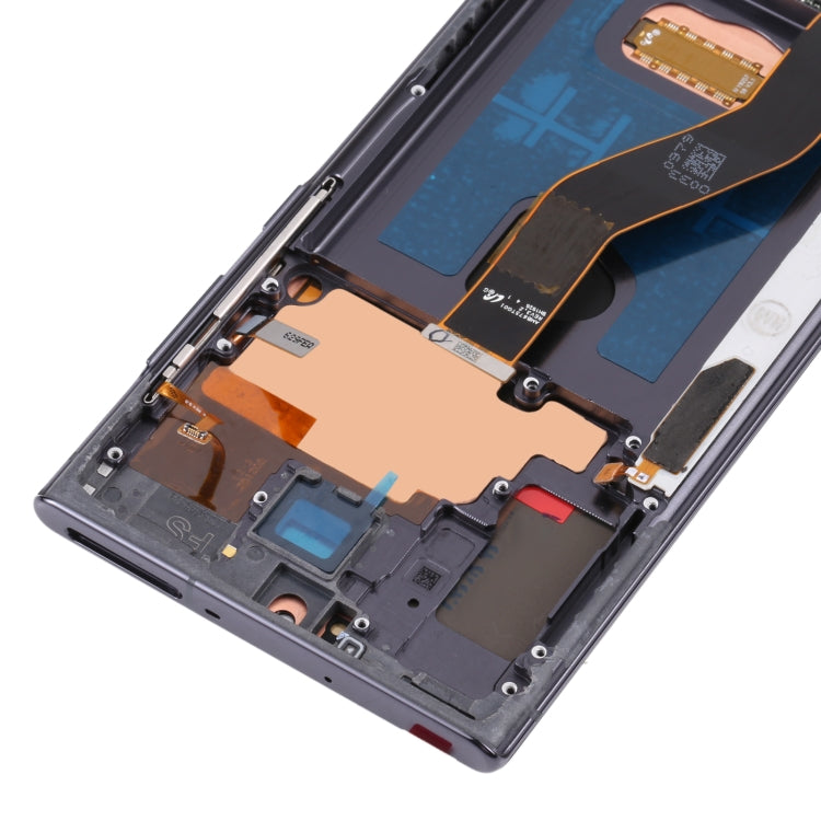 Original LCD Screen for Samsung Galaxy Note10+ 4G/Note10+ 5G SM-N976/N975 Digitizer Full Assembly With Frame (Black)