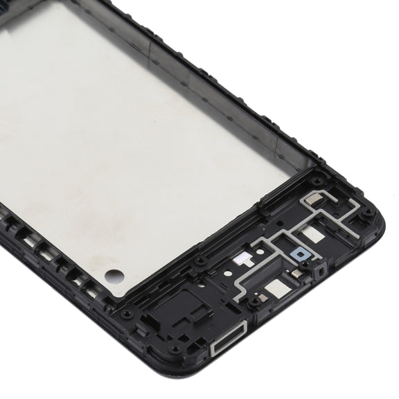 For Samsung Galaxy A12 Front Housing LCD Frame Bezel Plate