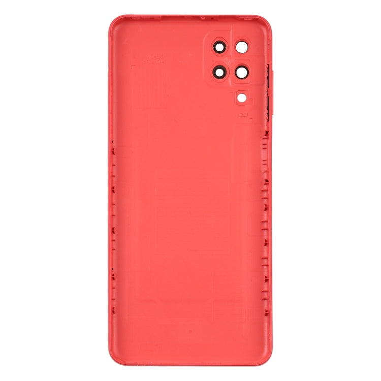 For Samsung Galaxy A12 Battery Back Cover (Red)