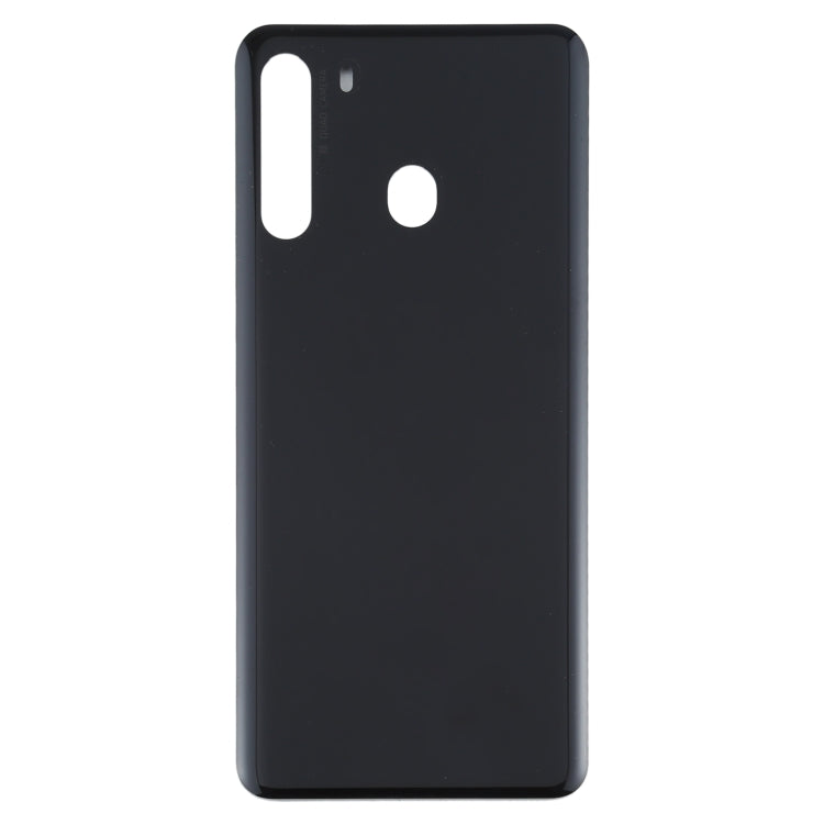 For Samsung Galaxy A21 SM-A215 Battery Back Cover (Black)