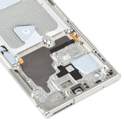 For Samsung Galaxy Note20 Ultra SM-N985F Middle Frame Bezel Plate With Parts (Silver)