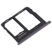 For Samsung Galaxy Tab A 8.4(2020) / SM-T307U SIM Card Tray + Micro SD Card Tray (Black)