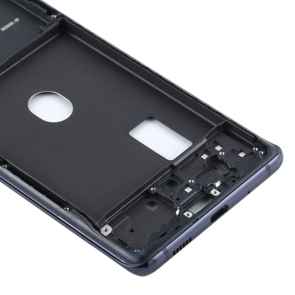 For Samsung Galaxy S20 FE  Middle Frame Bezel Plate (Black)