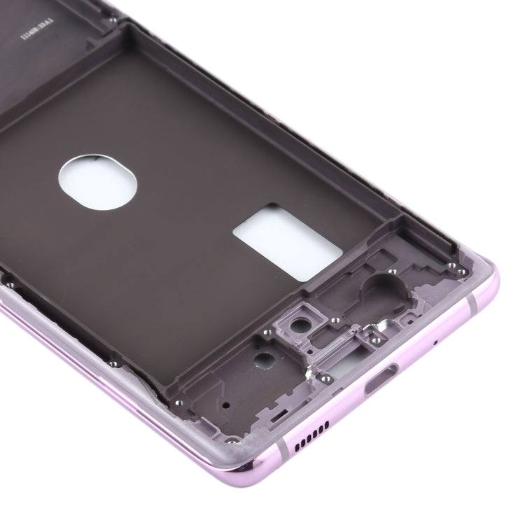 For Samsung Galaxy S20 FE  Middle Frame Bezel Plate (Purple)