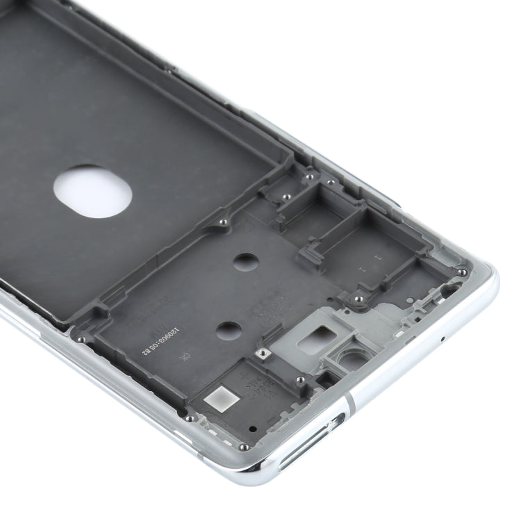 For Samsung Galaxy S20 FE  Middle Frame Bezel Plate (Silver)