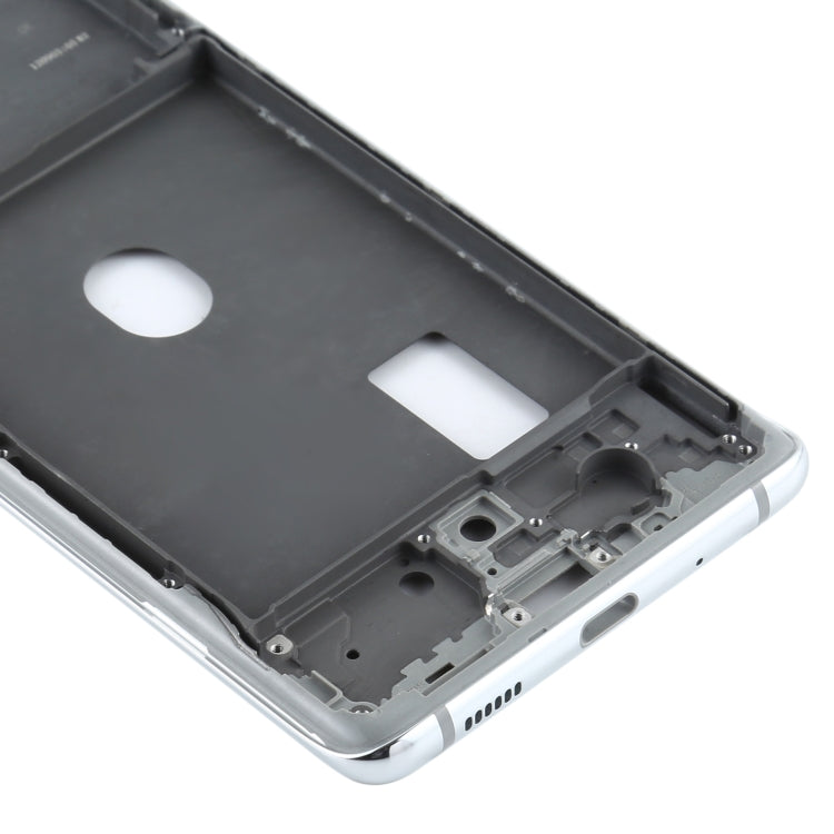 For Samsung Galaxy S20 FE  Middle Frame Bezel Plate (Silver)