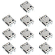 10pcs Charging Port Connector for Galaxy E5 E5000 E500F E500M E7 E7000 E7009 E700F E700MH - Single Tail Connector by PMC TechLife | Online Shopping South Africa | PMC TechLife | Buy Now Pay Later Mobicred