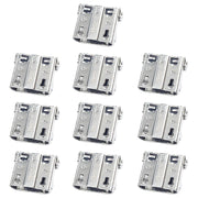 10pcs Charging Port Connector for Galaxy S4 / E250S / E250K / E300S / E300L / S4 Zoom SM-C101