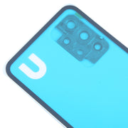 For Samsung Galaxy A52 5G / A52 4G Battery Back Cover with Camera Lens Cover(Blue)