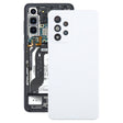 For Samsung Galaxy A52 5G / A52 4G Battery Back Cover with Camera Lens Cover(White) - free shipping - PMc TechLife - Order now!