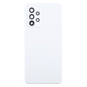 For Samsung Galaxy A52 5G / A52 4G Battery Back Cover with Camera Lens Cover(White)