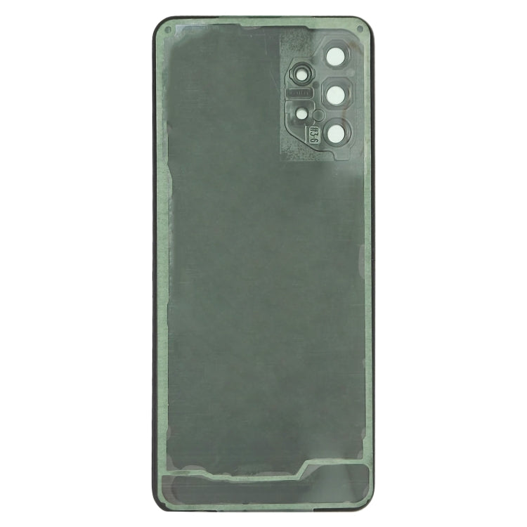 For Samsung Galaxy A32 5G Battery Back Cover with Camera Lens Cover(Black)