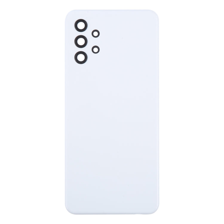 For Samsung Galaxy A32 5G Battery Back Cover with Camera Lens Cover(White)