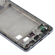For Samsung Galaxy A72 5G SM-A726 Middle Frame Bezel Plate (Black)