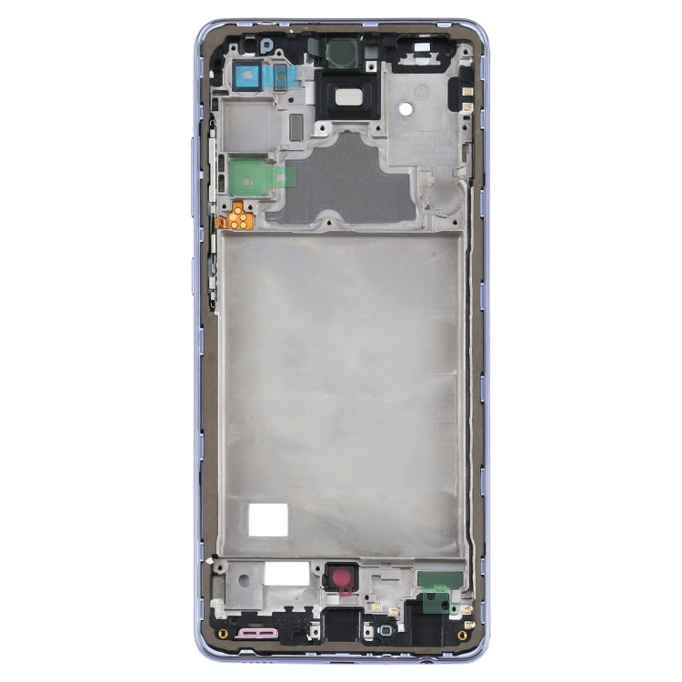 For Samsung Galaxy A72 5G SM-A726 Middle Frame Bezel Plate (Purple)