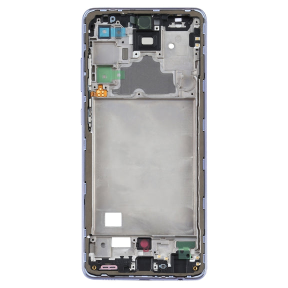 For Samsung Galaxy A72 5G SM-A726 Middle Frame Bezel Plate (Purple)