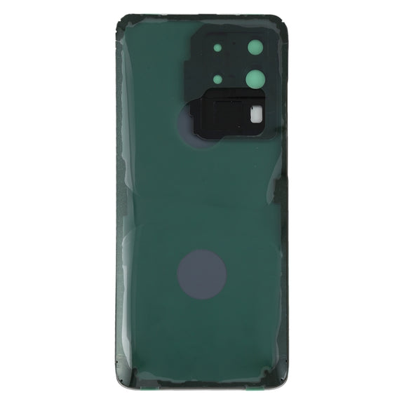 For Samsung Galaxy S20 Ultra Battery Back Cover with Camera Lens Cover (Black)