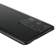 For Samsung Galaxy S20 Ultra Battery Back Cover with Camera Lens Cover (Black)