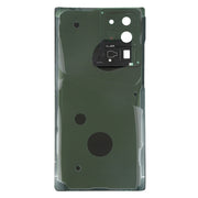 For Samsung Galaxy Note20 Ultra Battery Back Cover with Camera Lens Cover (White)