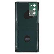 For Samsung Galaxy Note20 Battery Back Cover with Camera Lens Cover (Black)