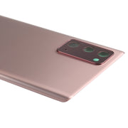 For Samsung Galaxy Note20 Battery Back Cover with Camera Lens Cover (Rose Gold)