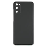 For Samsung Galaxy S20 Battery Back Cover with Camera Lens Cover (Black)