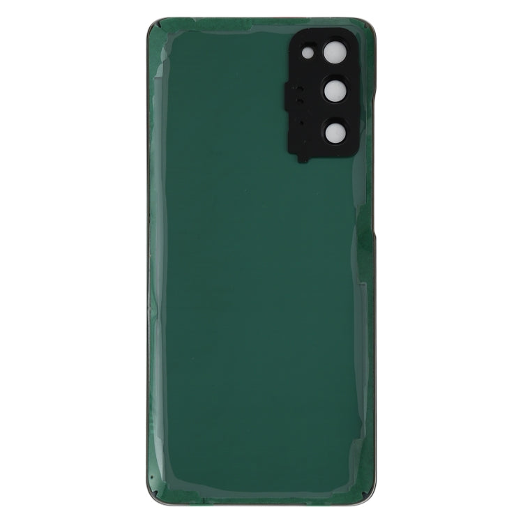 For Samsung Galaxy S20 Battery Back Cover with Camera Lens Cover (Black)